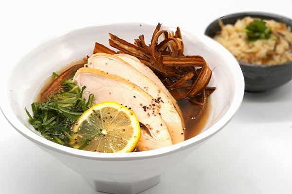 冷やし鶏塩ラーメンセット