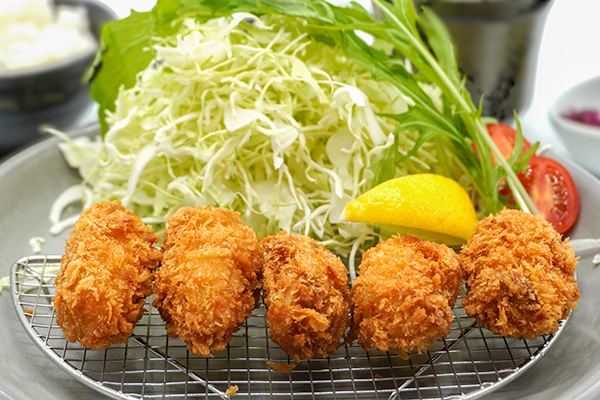カキフライ膳